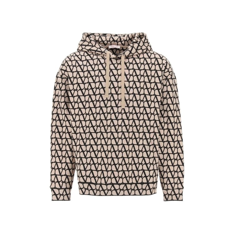 Shop Valentino Toile Iconographe Sweatshirt In Grey