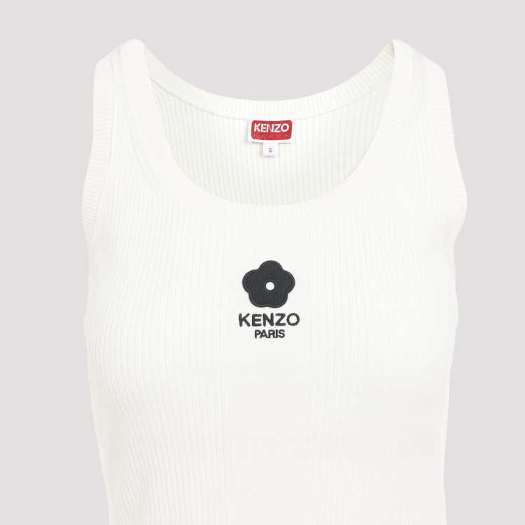 Shop Kenzo White Tank Top