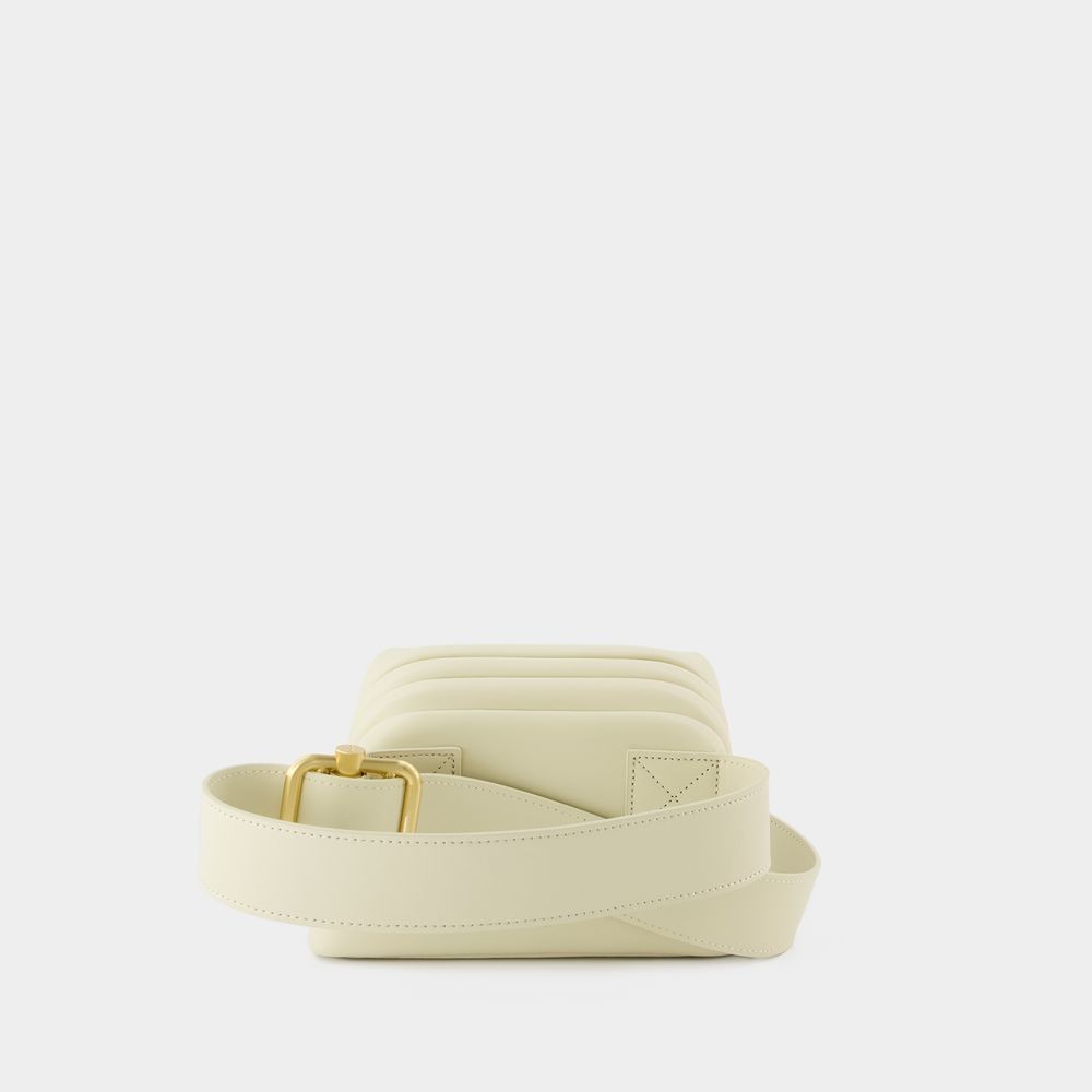 Osoi Mini Brot Hobo Bag - - Leather - Cream In Neutrals