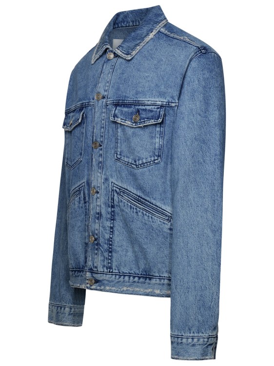 Shop Isabel Marant Jango Jeans Jacket In Blue