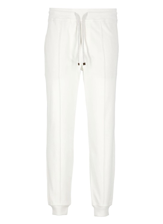 Brunello Cucinelli Cotton Pants In White