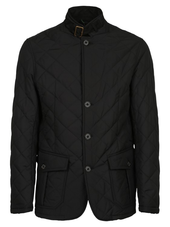 Barbour Nylon Padded Jacket In Black