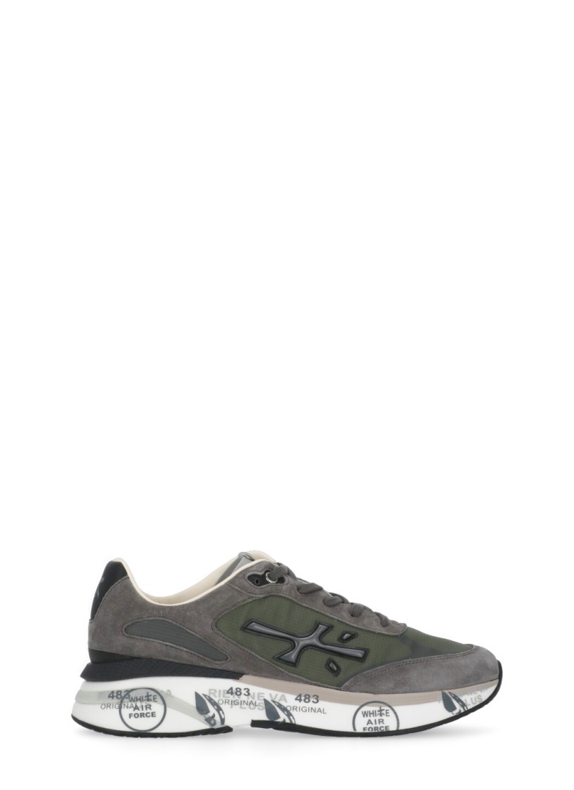 Shop Premiata Moerun 7106 Sneakers In Green