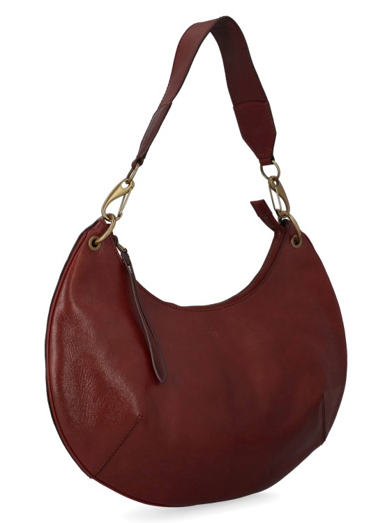 Gucci Large Hobo Burgundy Leather Shoulder Bag