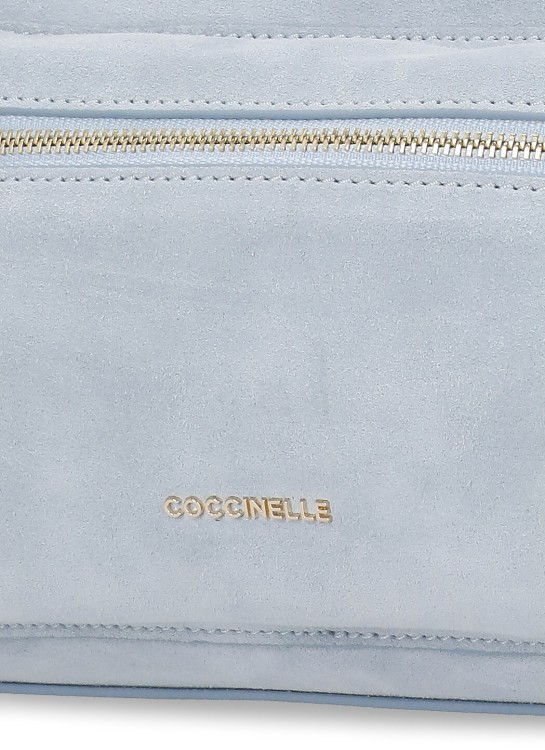 Shop Coccinelle Hyle Hand Bag In Blue