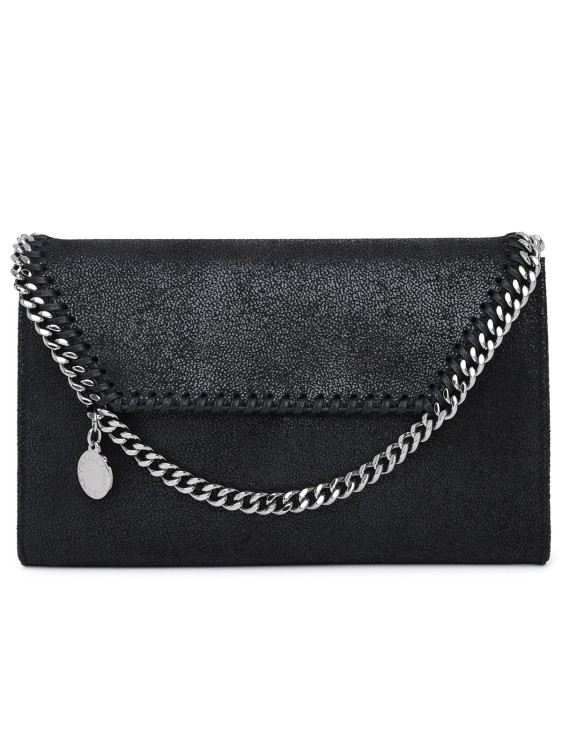 Stella Mccartney Black Polyester Small Falabella Bag