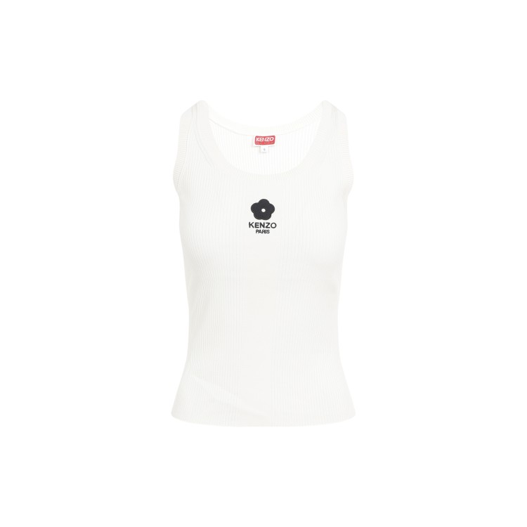 Shop Kenzo White Tank Top