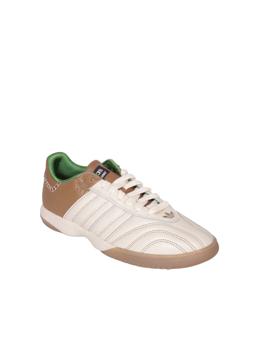 Adidas Originals Adidas By Wales Bonner Sneaker Wales Bonner Samba Wonder White In Nappa In White