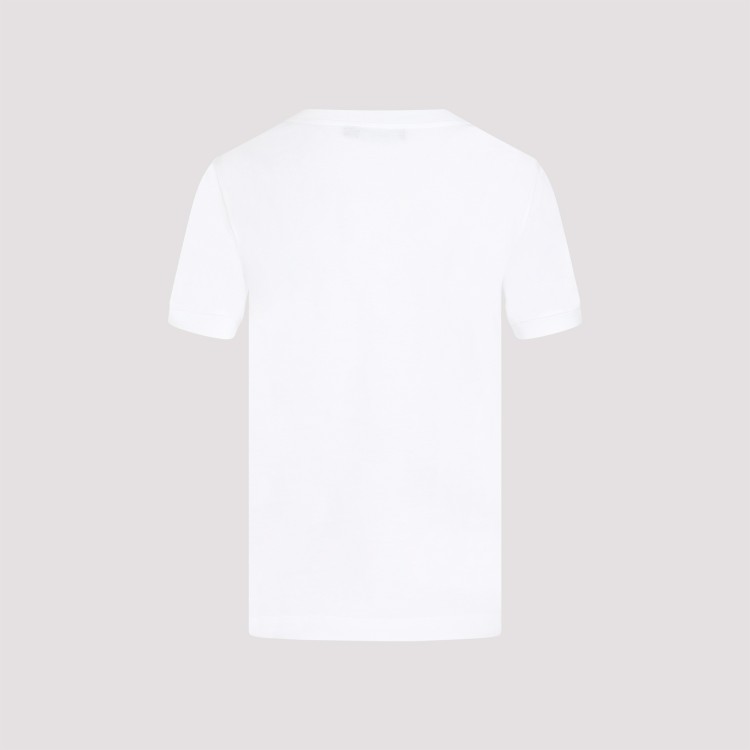 Shop Dolce & Gabbana Essential White Cotton T-shirt