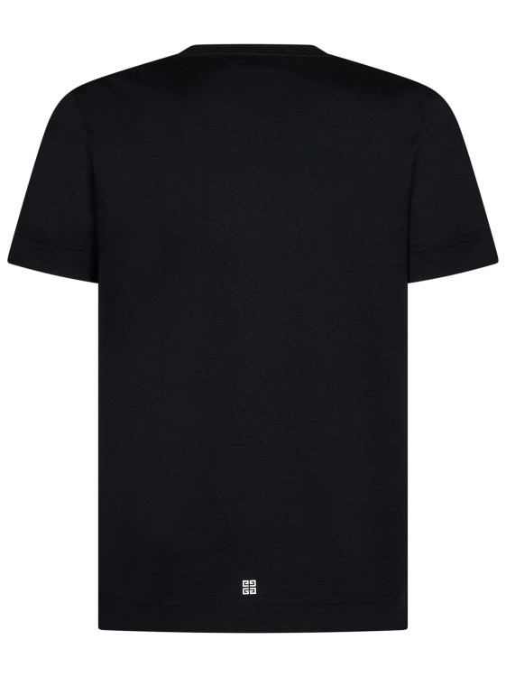 Shop Givenchy Black Slim-fit T-shirt