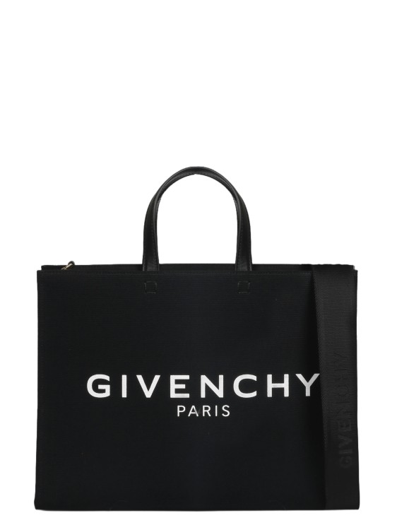 Shop Givenchy Medium G Tote Shopping Bag In Black
