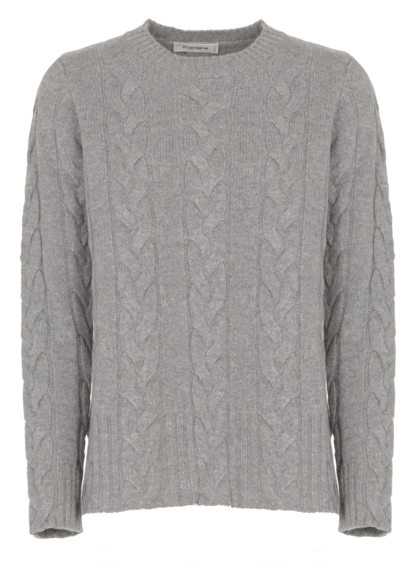 Kangra Wool Sweater In Grey