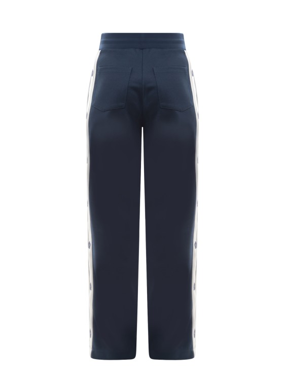 Shop Kenzo Jersey Trouser With Iconic Frontal Patch In Black