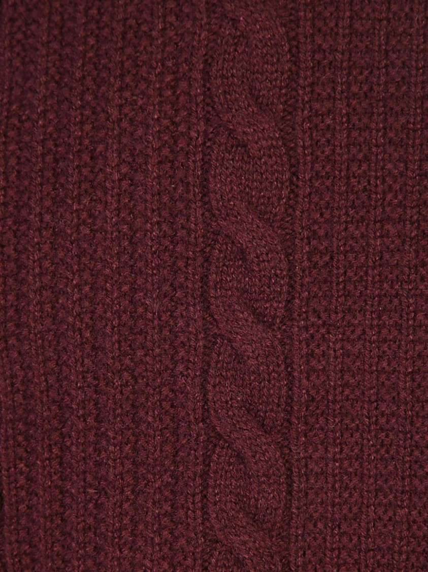 Corneliani Roll-neck Jumper In Burgundy