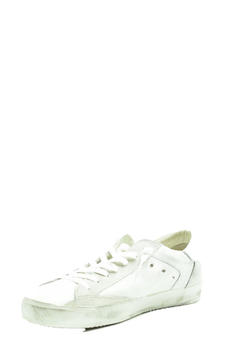 Philippe Model Multicolor Leather Sneakers In Multicolor