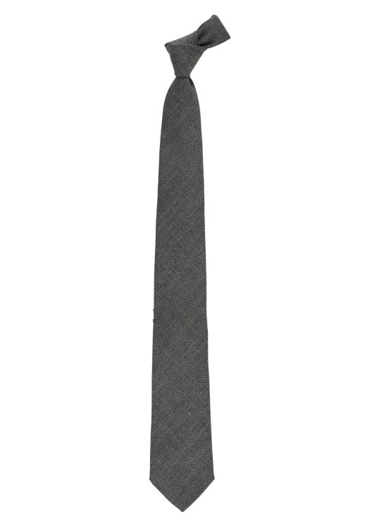 Shop Church's Grey Wool Tie