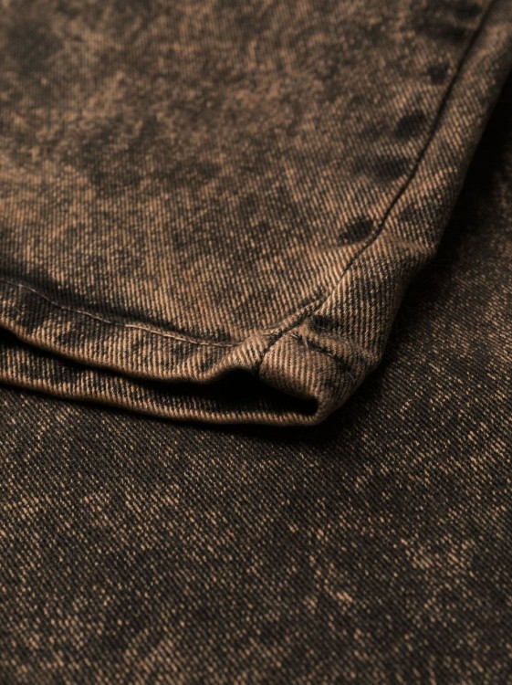 Shop Balmain Distressed-effect Dnim Denim Jeans In Black
