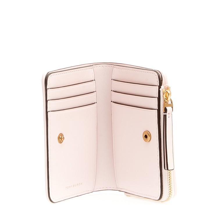 Shop Tory Burch Bi-fold Wallet Rosino In Pink