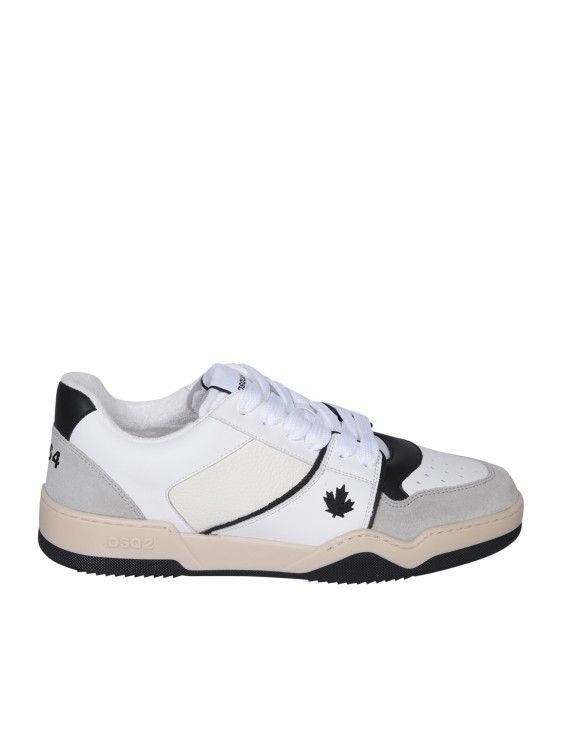 Dsquared2 Contrasting Details Sneakers In White