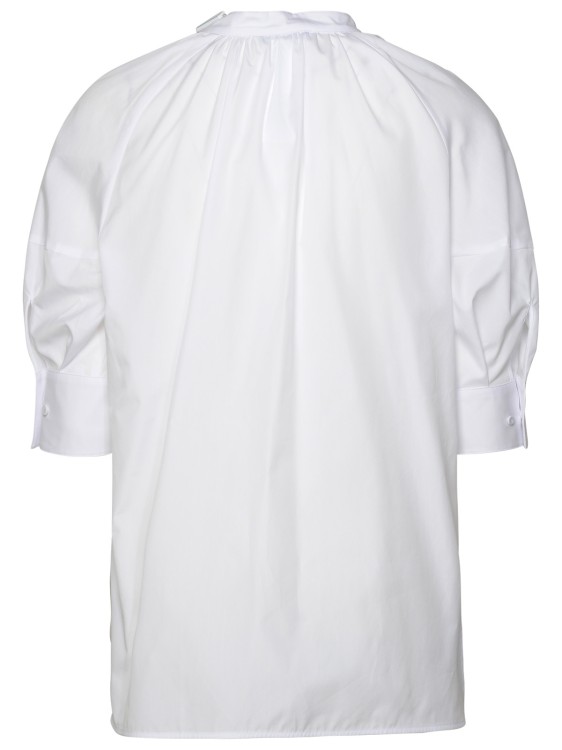 Shop Max Mara Carpi' White Cotton Shirt