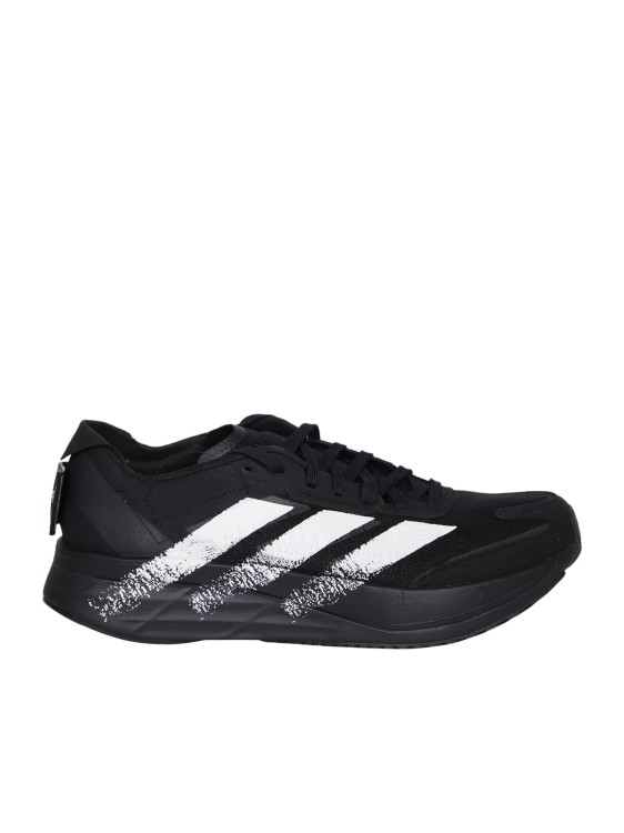 Shop Y-3 Fabric Sneakers In Black
