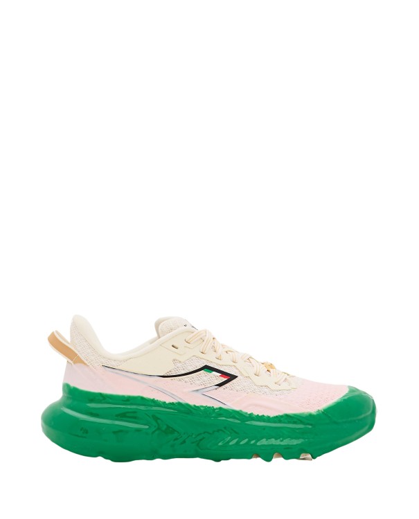 Shop Colville Double-dipped Sneakers In Green
