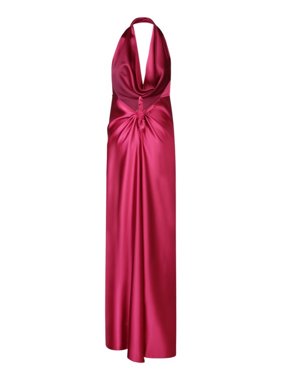 Shop Blanca Vita Sleeveless Dress With Tie-back Closure In Pink