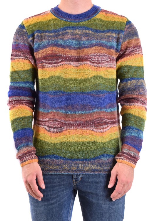 Paura Di Danilo  Multicolor Mohair/polyester Blend Knitwear In Multicolor
