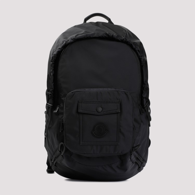 Shop Moncler Makaio Black Nylon Backpack
