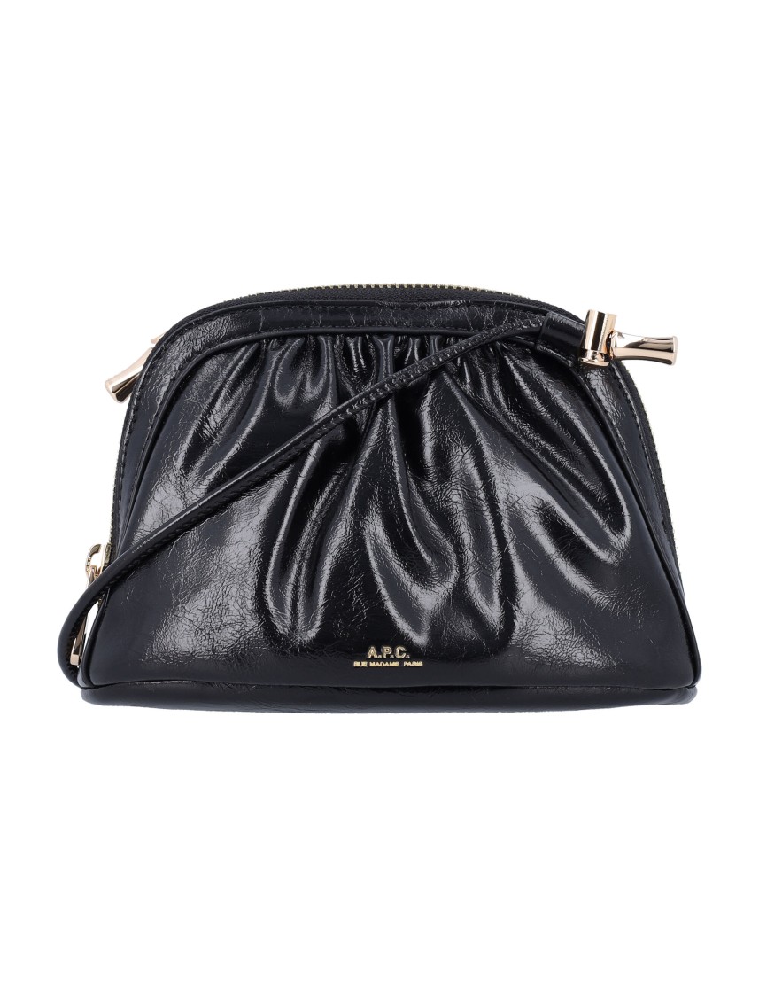 Apc A.p.c. Small Ninon Bag In Black