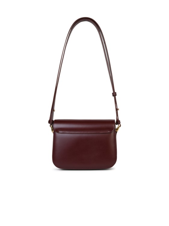 Shop Apc Small 'grace' 'gae Vino' Smooth Leather Bag In Black