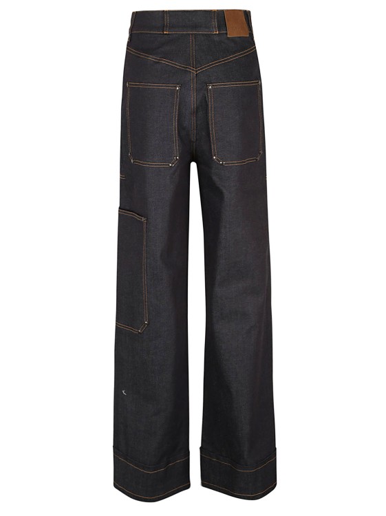 Shop Tom Ford Cardo High-rise Wide-leg Jeans In Black