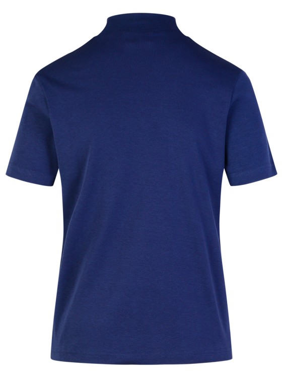 Shop Apc Caroll' Navy Cotton T-shirt In Blue