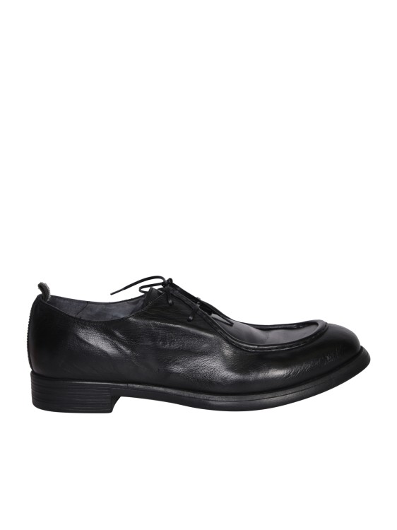 Officine Creative Chronicle 060 Leather Derby Shoes In Black