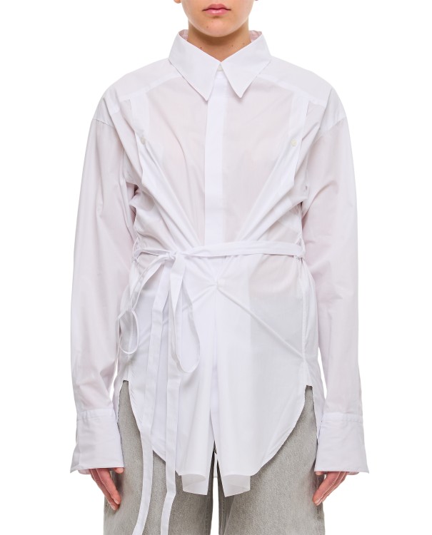 Shop Setchu Geisha Shirt In White