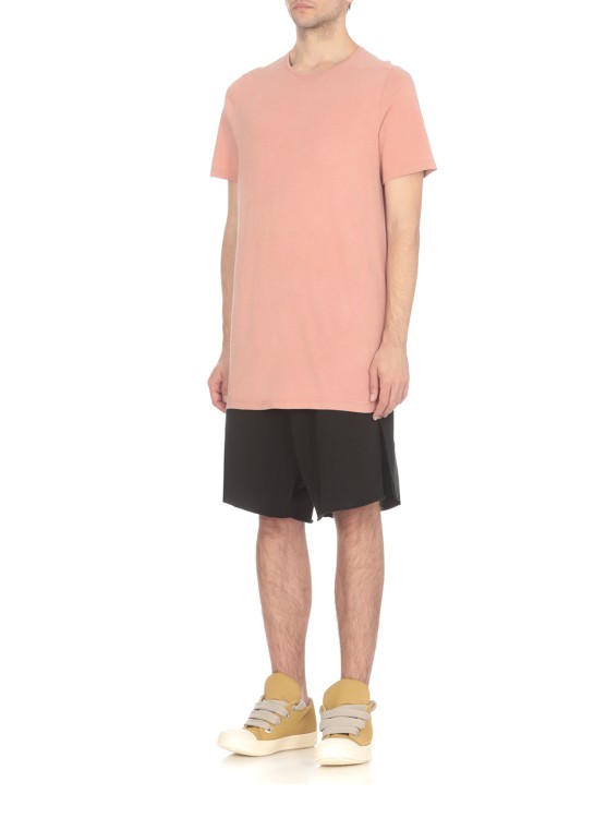 Shop Rick Owens Drkshdw Pink Drkshdw Cotton Tshirt