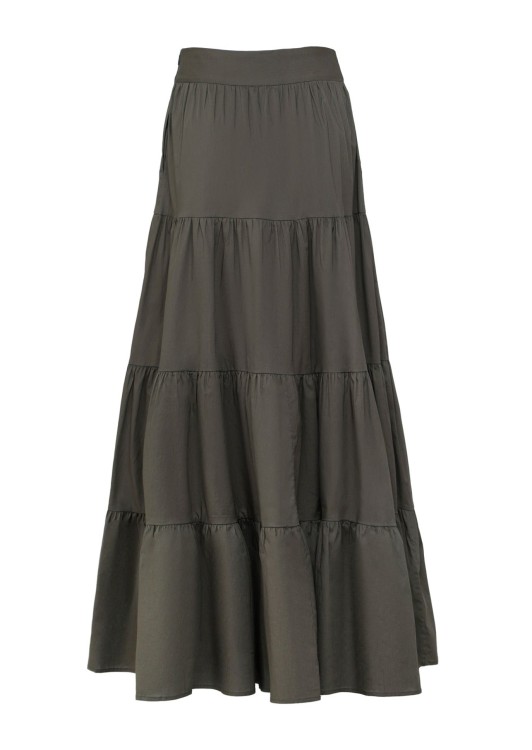 Coolrated Cr21 Maxi Skirt Green