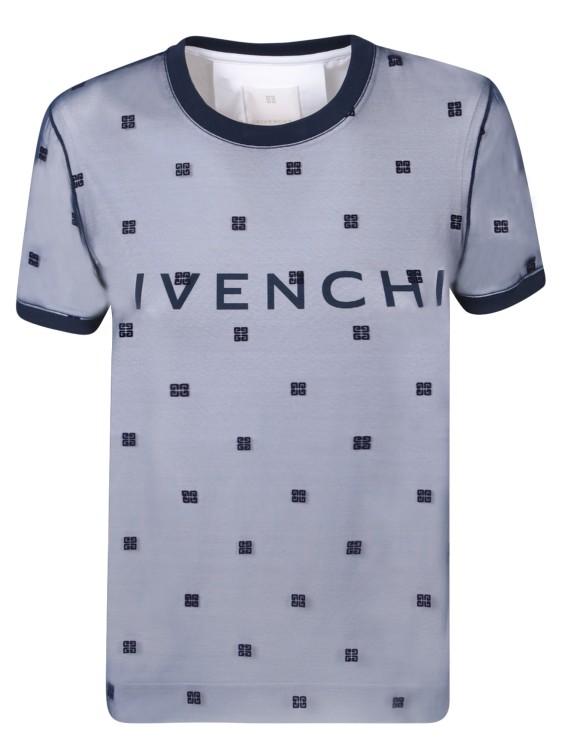 Givenchy Overlay-effect Fitted Black T-shirt