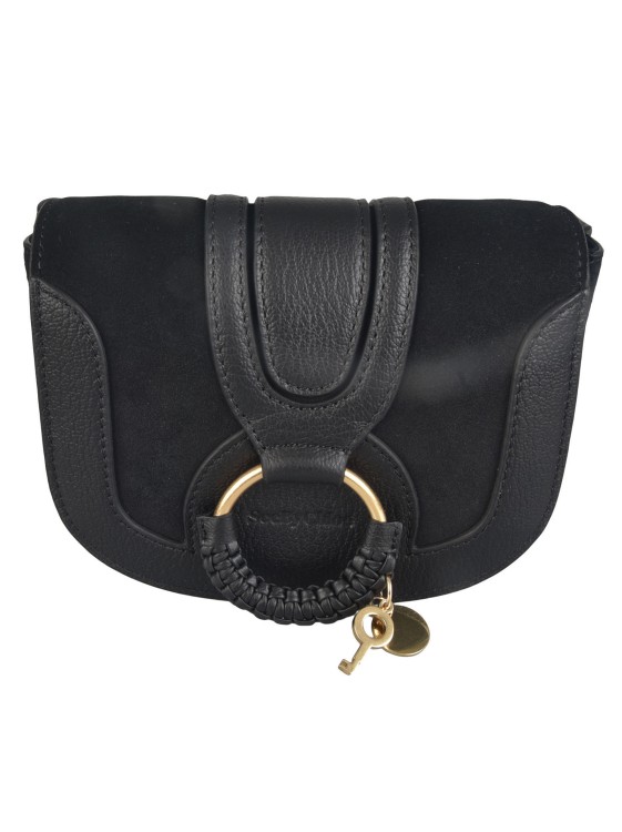 Shop See By Chloé Black Leather/calf Leather Mini Hana Bag