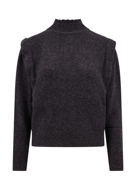 Isabel Marant Wool Blend Sweater In Black