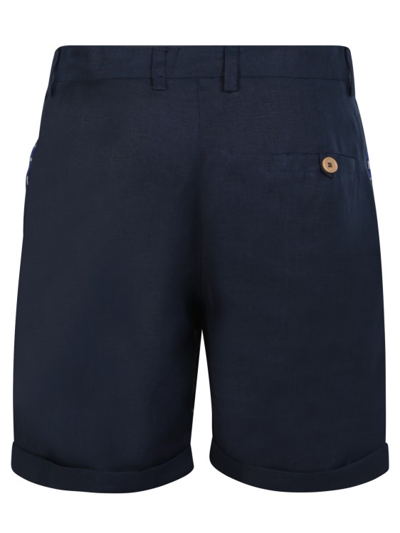 Shop Peninsula Stromboli Linen Black Shorts