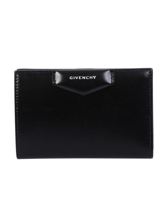 Shop Givenchy Antigona Black Wallet