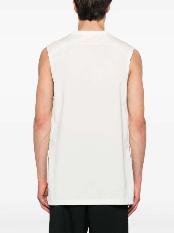 Shop Y-3 White Applique Logo T-shirt