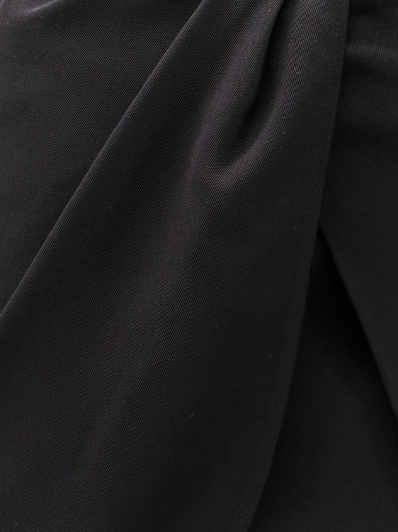 Shop Off-white Virgin Wool Mini Skirt In Black