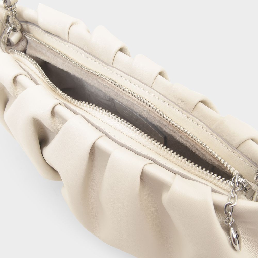 Staud Bean Convertible Hobo Bag - Cream - Leather In Neutrals