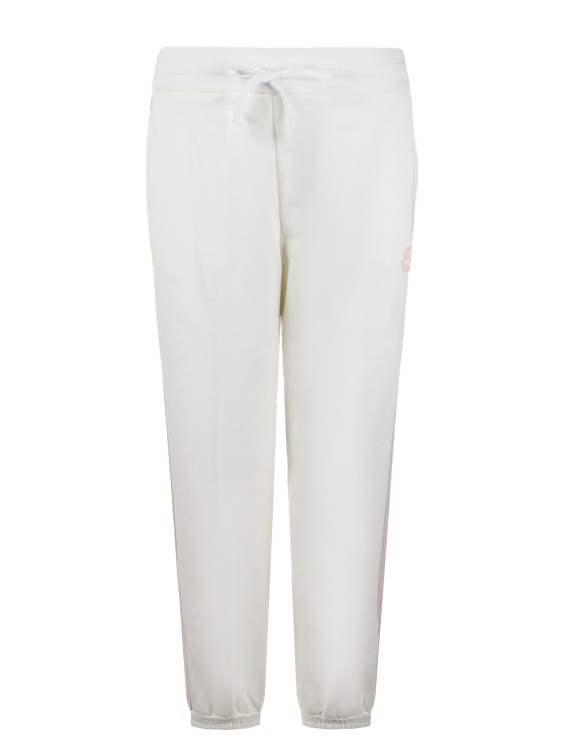 Shop Gucci Cotton Jersey Trackpant In White