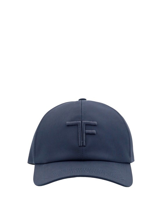 Shop Tom Ford Cotton Hat In Grey