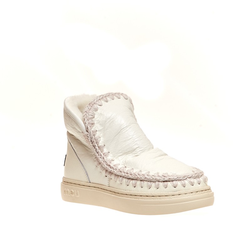 Shop Mou Eskimo Sneaker Bold Waxi White In Neutrals