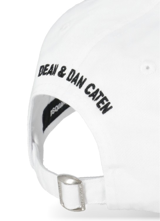 Shop Dsquared2 Baseball Cap With Logo In White