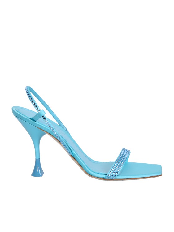 3juin Light Blue Eloise Sandals In Blue